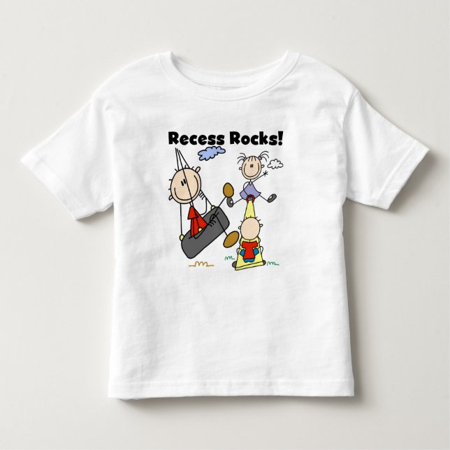 Camiseta De Bebé Rocas de recreo (Anverso)