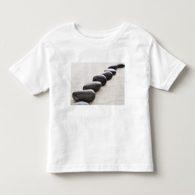 Camiseta De Bebé Rocas en la arena (Anverso)