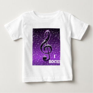 Camiseta De Bebé Rocas moradas!_