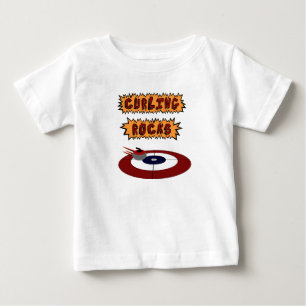 Camiseta De Bebé Rocas que se encrespan