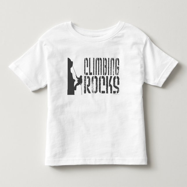 Camiseta De Bebé Rocas trepantes (Anverso)