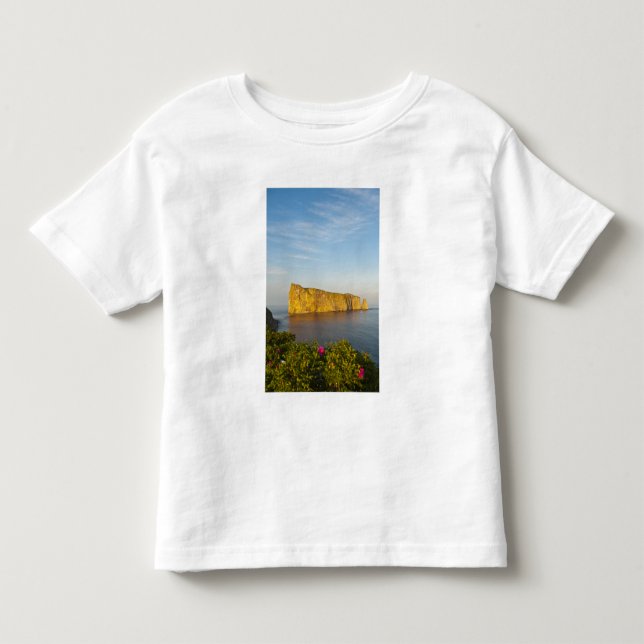 Camiseta De Bebé Rocher Perce (Roca Perce), Quebec, Canadá. (Anverso)