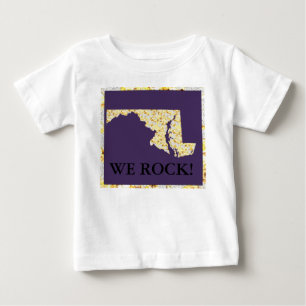 CAMISETA DE BEBÉ ¡ROCK!