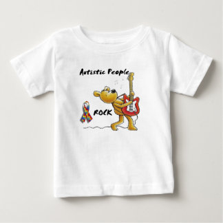 Camiseta De Bebé Rock autista