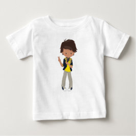 Camiseta De Bebé Rock Boy, Latino Boy, Micrófono, Cantante De Banda