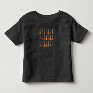 Camiseta De Bebé Rock De Guitarra Y Roll Instrumentos Musicales Reg