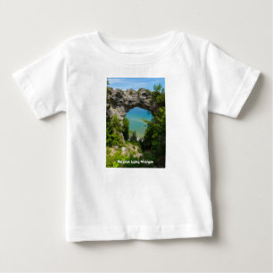 Camiseta De Bebé Rock del arco de Mackinacs