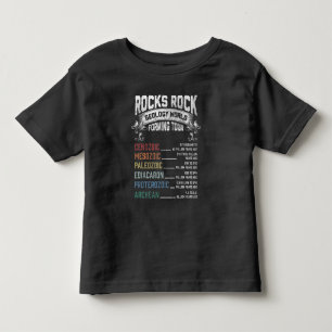 Camiseta De Bebé Rock divertido formando geólogo del humor