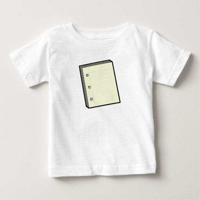 Camiseta De Bebé Rock, PAPER, tijeras. (Anverso)