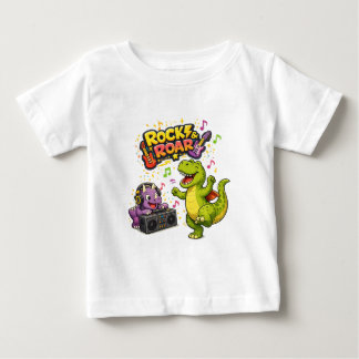 Camiseta De Bebé Rock & Roar