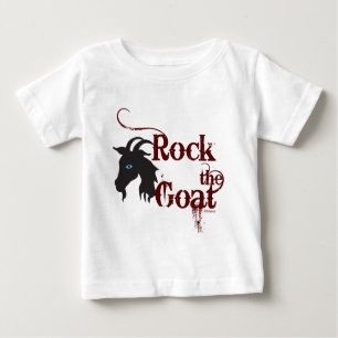 Camiseta De Bebé Rock the Goat