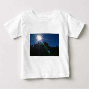 Camiseta De Bebé Rock Vortex de catedral horizontal