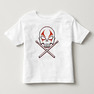 Camiseta De Bebé Rock y rollo bebé camiseta fuerte y Metalizado niñ