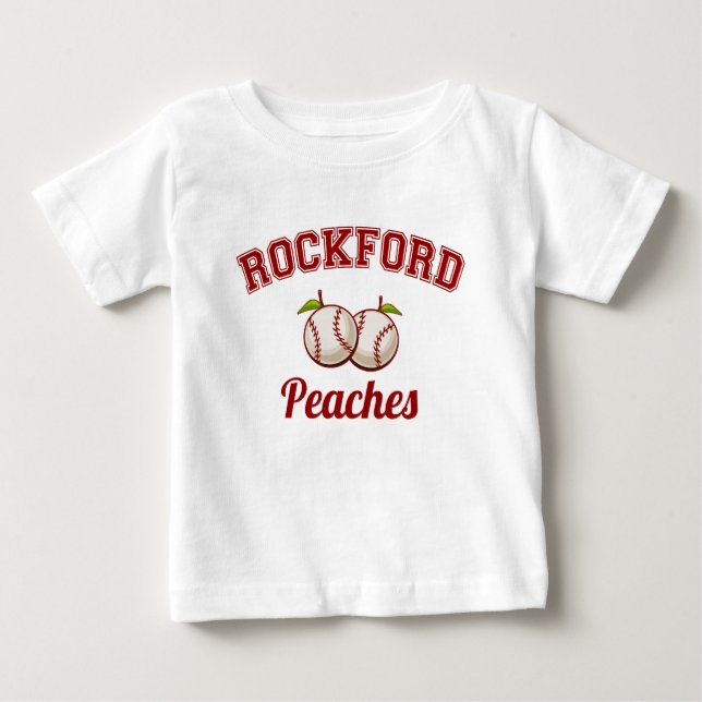Camiseta De Bebé Rockford Peaches (Anverso)