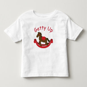 Camiseta De Bebé Rocking Horse Getty Up Toddler