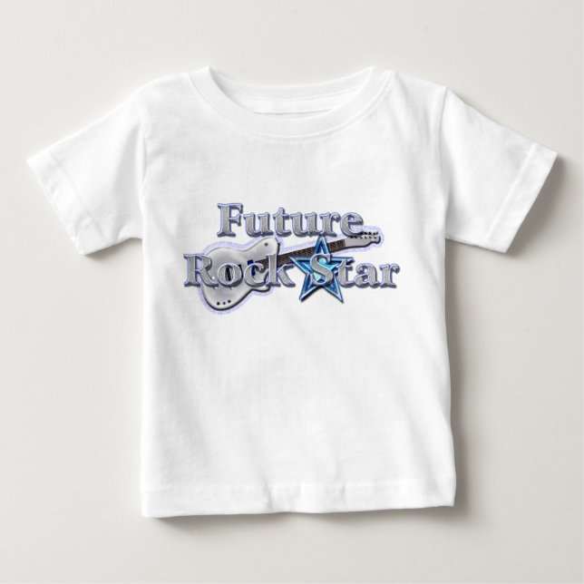 Camiseta De Bebé rockstar (Anverso)