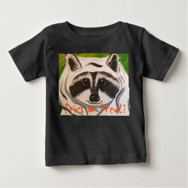 Camiseta De Bebé "¡Rocky" dice "Trick o Treat"!