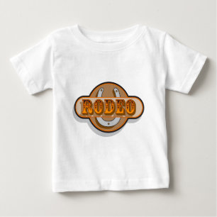 Camiseta De Bebé Rodeo Horseshoe