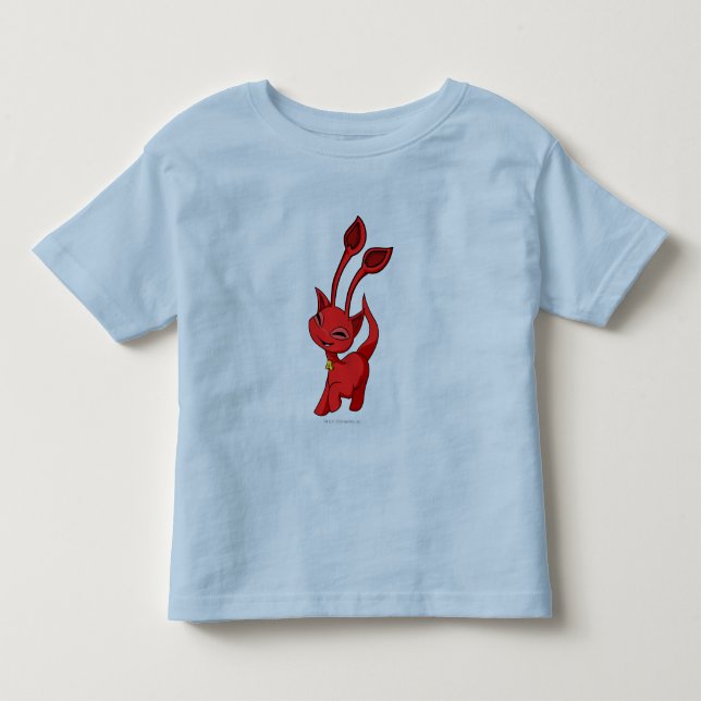 Camiseta De Bebé Rojo de Aisha (Anverso)