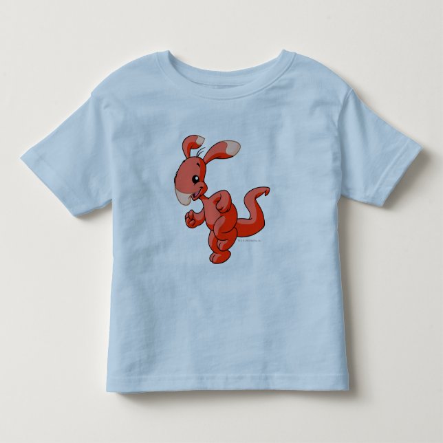 Camiseta De Bebé Rojo de Blumaroo (Anverso)