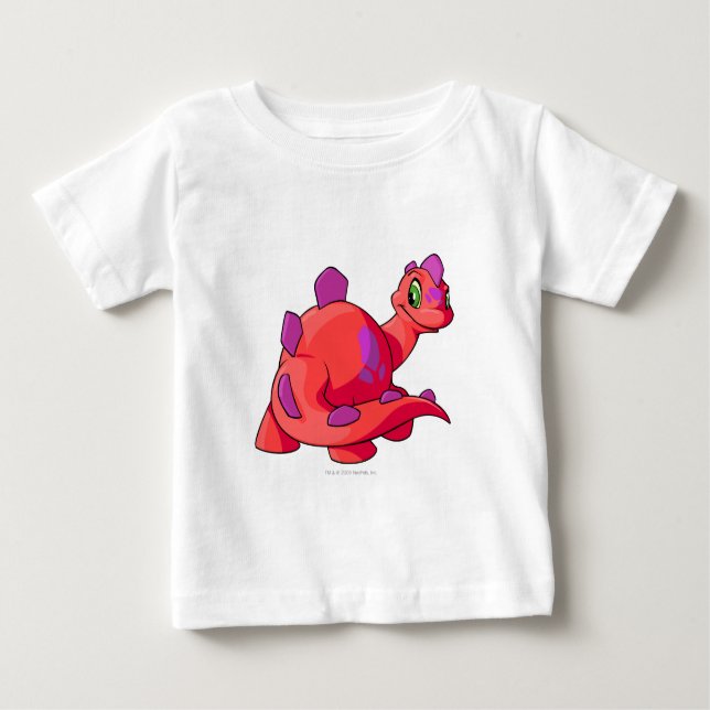 Camiseta De Bebé Rojo de Chomby (Anverso)
