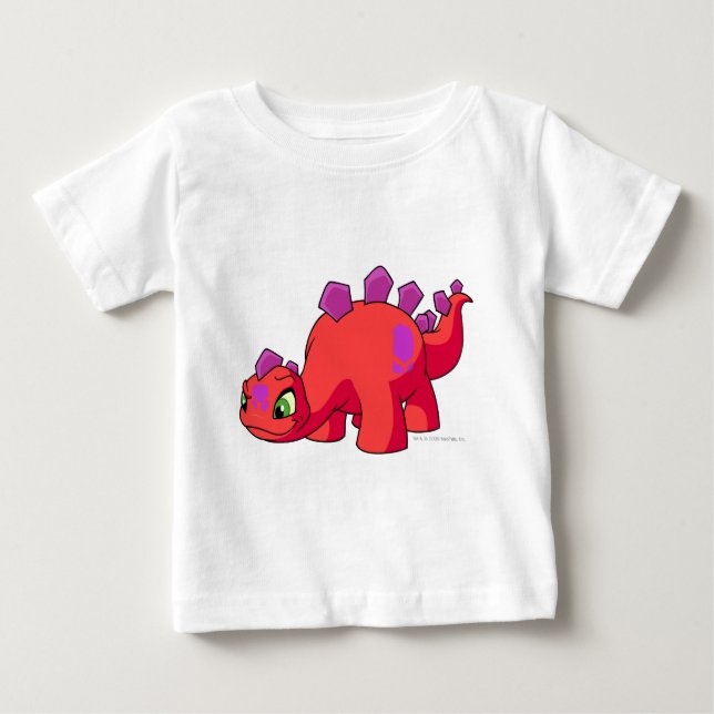 Camiseta De Bebé Rojo de Chomby (Anverso)