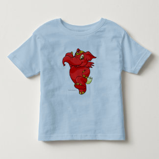 Camiseta De Bebé Rojo de Elephante