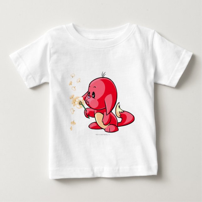 Camiseta De Bebé Rojo de Kacheek (Anverso)