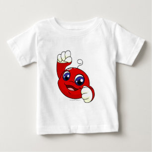 Camiseta De Bebé Rojo de Kiko