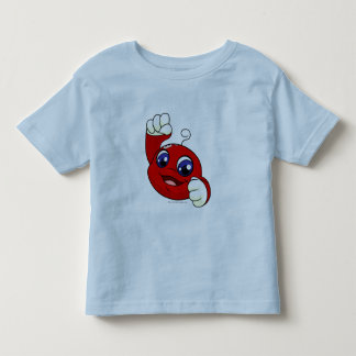 Camiseta De Bebé Rojo de Kiko