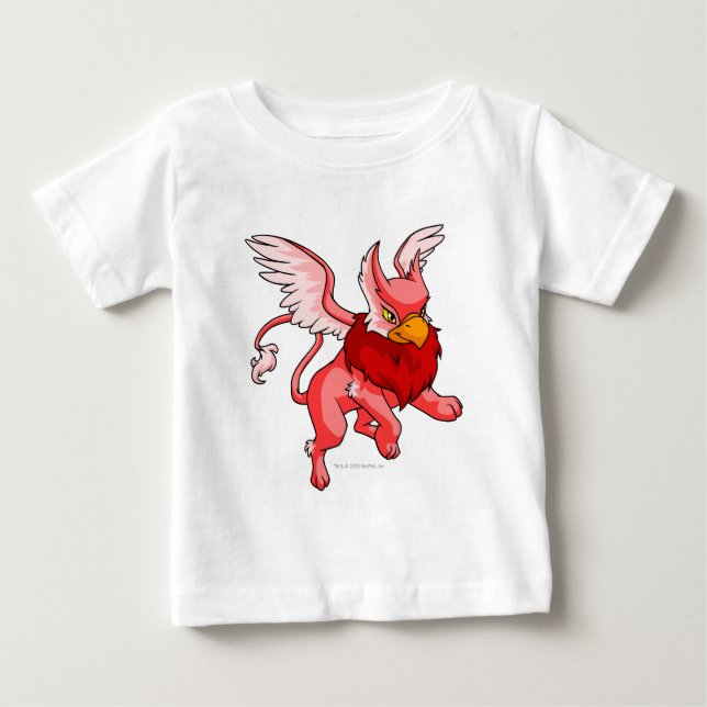 Camiseta De Bebé Rojo de la aguilera (Anverso)