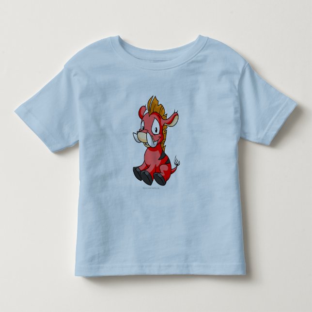 Camiseta De Bebé Rojo de Moehog (Anverso)