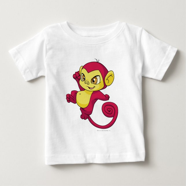 Camiseta De Bebé Rojo de Mynci (Anverso)