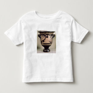 Camiseta De Bebé Rojo-figura krater del ático que representa