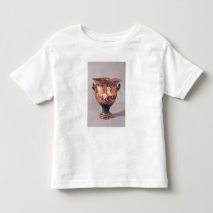 Camiseta De Bebé Rojo-figura krater que representa los Amazonas y