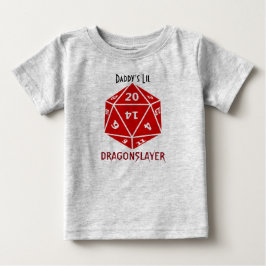 Camiseta De Bebé Rojo muere la ropa impresionante del friki