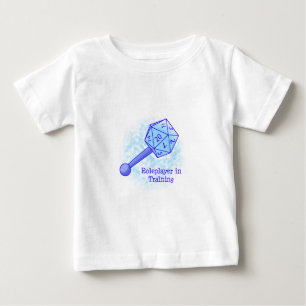 Camiseta De Bebé Roleplayer en azul de entrenamiento