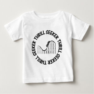 CAMISETA DE BEBÉ ROLLER COASTER THRILL SEEKER