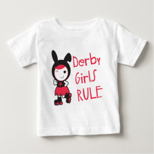 Camiseta De Bebé Roller Derby - Derby Chicas Rule