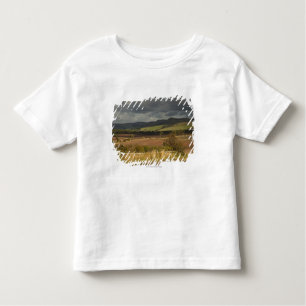 Camiseta De Bebé Rolling Hills y montañas debajo de un cielo