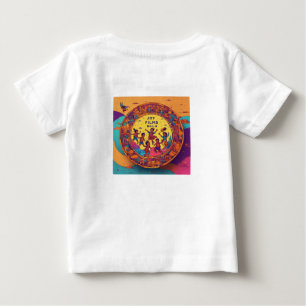 Camiseta De Bebé Rollo con él - Abraza el viaje