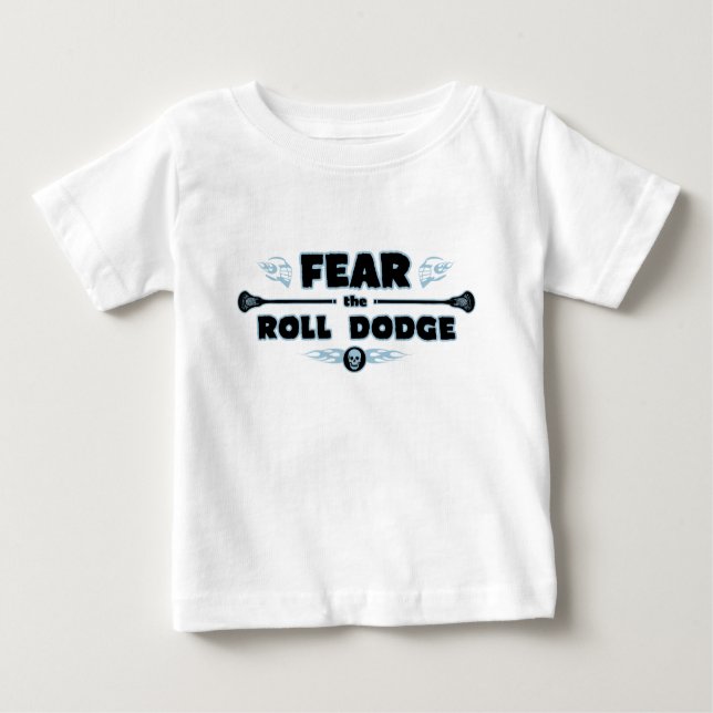 Camiseta De Bebé Rollo Dodge - azul (Anverso)