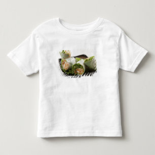 Camiseta De Bebé Rollos de Primavera de Verduras