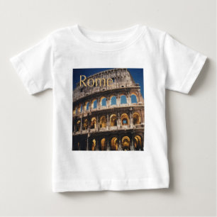 Camiseta De Bebé Roma en la noche
