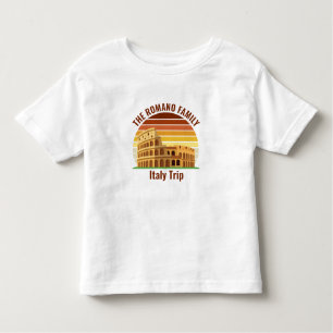 Camiseta De Bebé Roma Italia: Colosseum de viaje