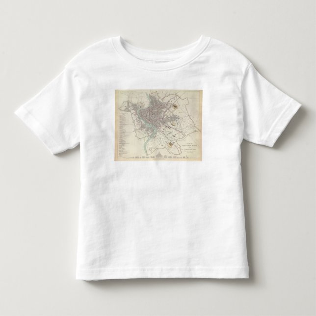 Camiseta De Bebé Roma moderna (Anverso)
