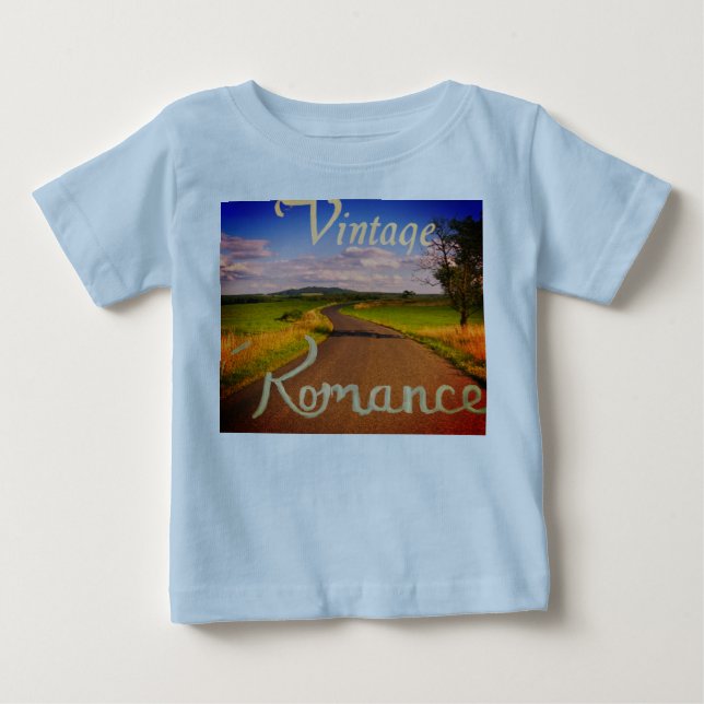 Camiseta De Bebé Romance vintage (Anverso)