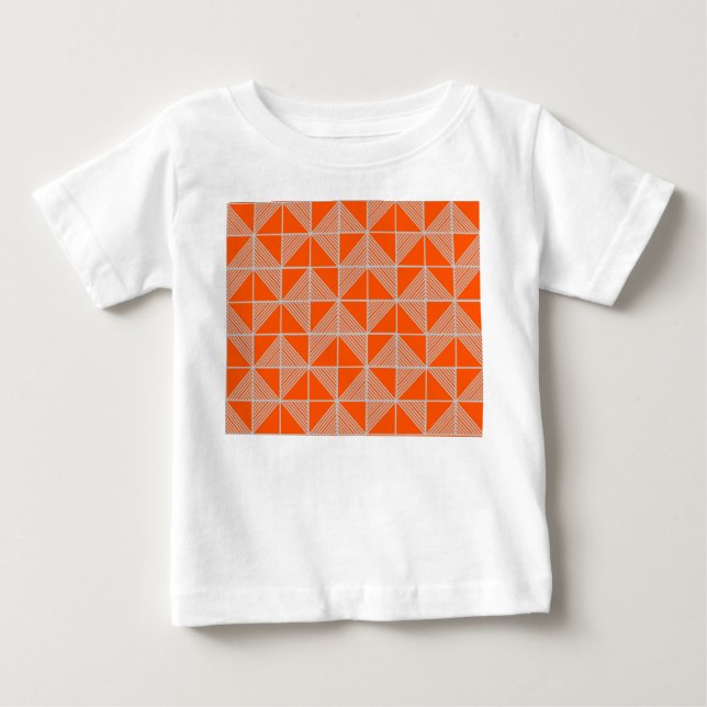 Camiseta De Bebé Rompecabezas del Art Deco (Anverso)