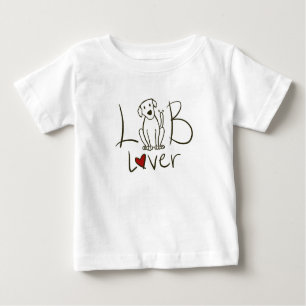 Camiseta De Bebé Romper de bebé de Lab Lover