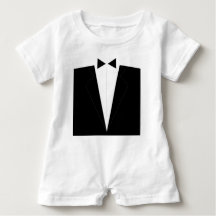 Romper formal Tux